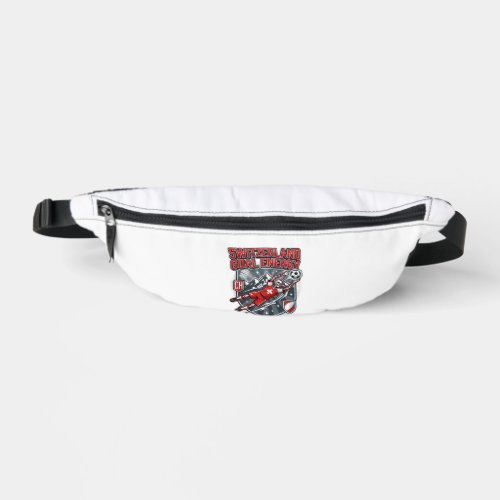 Switzerland Goal Energy Skeleton Striker Nations B Fanny Pack