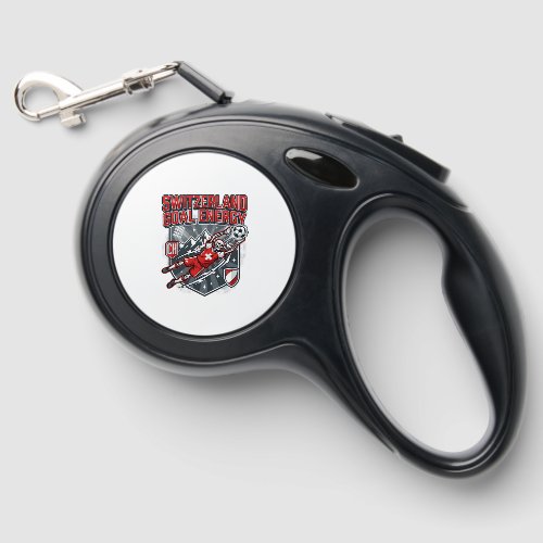 Switzerland Goal Energy Skeleton Striker Nations B Retractable Pet Leash