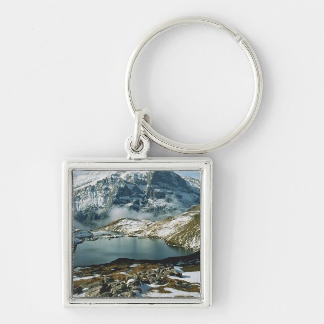 Switzerland, Grindelwald, Bernese Alps, View Keychain (Front)