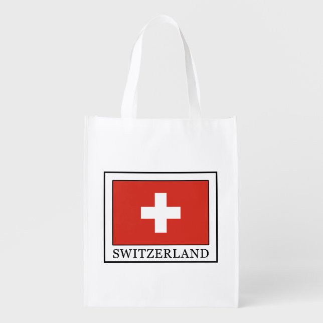 Switzerland Grocery Bag (Front)