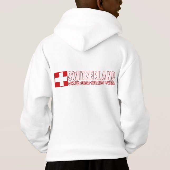 SWITZERLAND hoodies & jackets – choose style (Back)