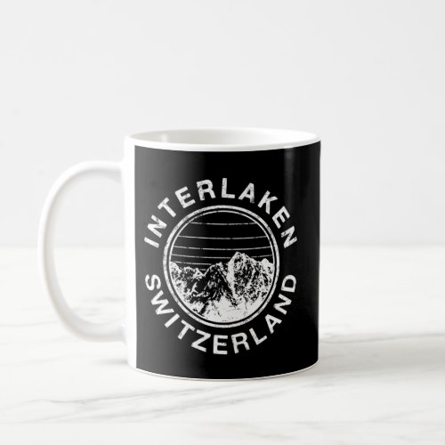 Switzerland Interlaken Ski Coffee Mug