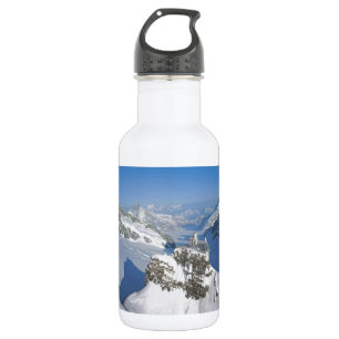 Switzerland, Jungfraujoch, top of Europe Water Bottle