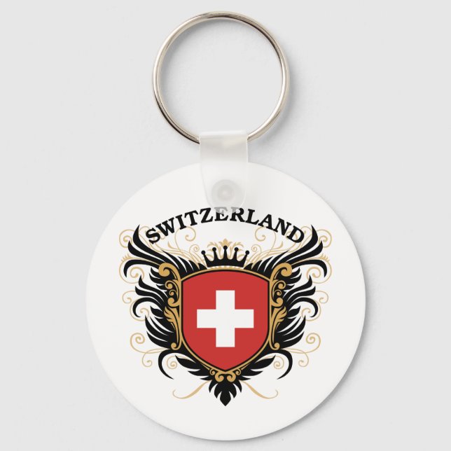 Switzerland Keychain (Front)