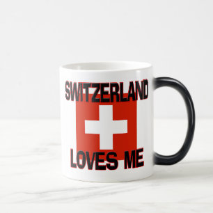 Switzerland Loves Me Color Morph Mug