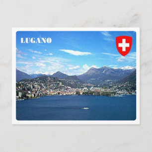 Switzerland - Lugano - Postcard