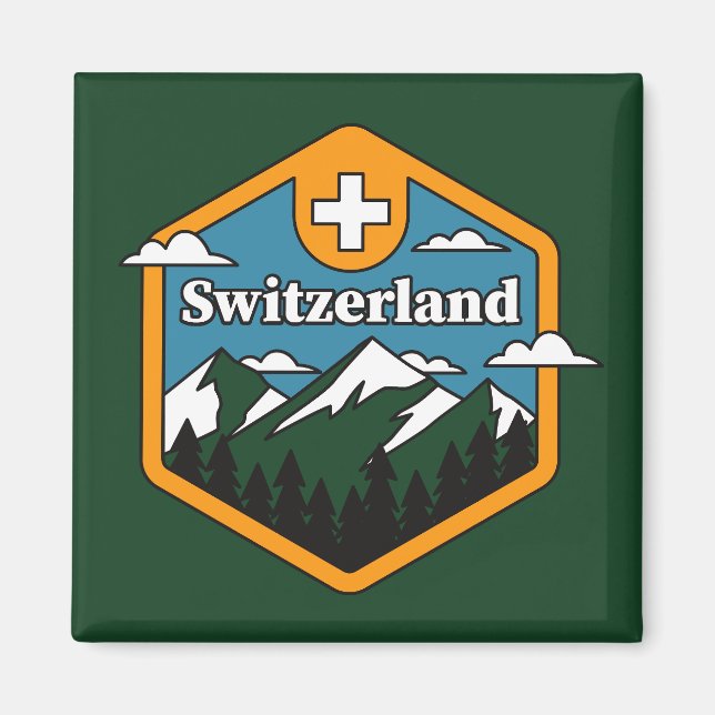 Switzerland Magnet (Front)
