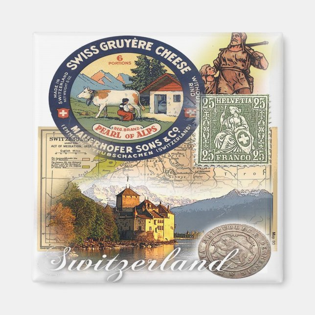 switzerland magnet (Front)