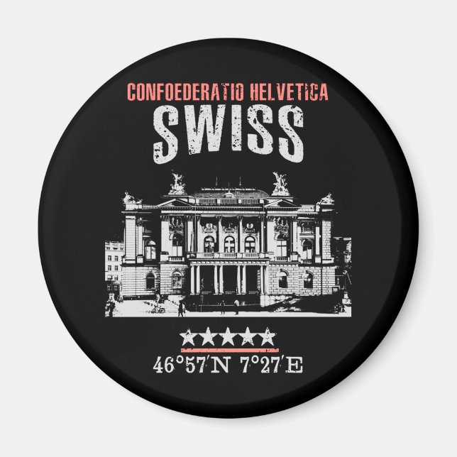 Switzerland Magnet (Front)