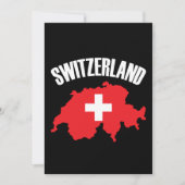 Switzerland Map Flag (Front)