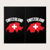 Switzerland Map Flag (Outside Unfolded)
