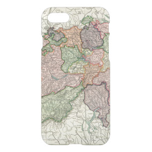 Switzerland Map iPhone 7 Clearly Deflector SE/8/7 Case