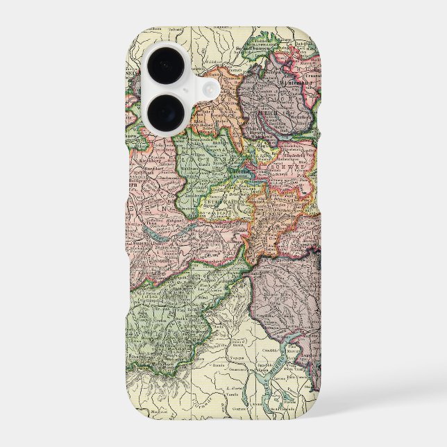 Switzerland Map iPhone 7 Plus Barely There Case (Back)