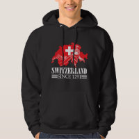 Switzerland Map Since 1291 Mountains Swiss Flag