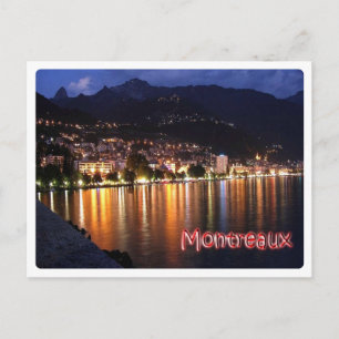 Switzerland - Montreaux - Postcard