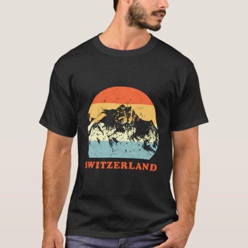 Switzerland Mountain Vacation T_Shirt
