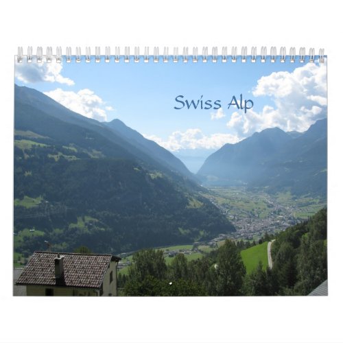 Switzerland mountains Alp 2022 Calendar