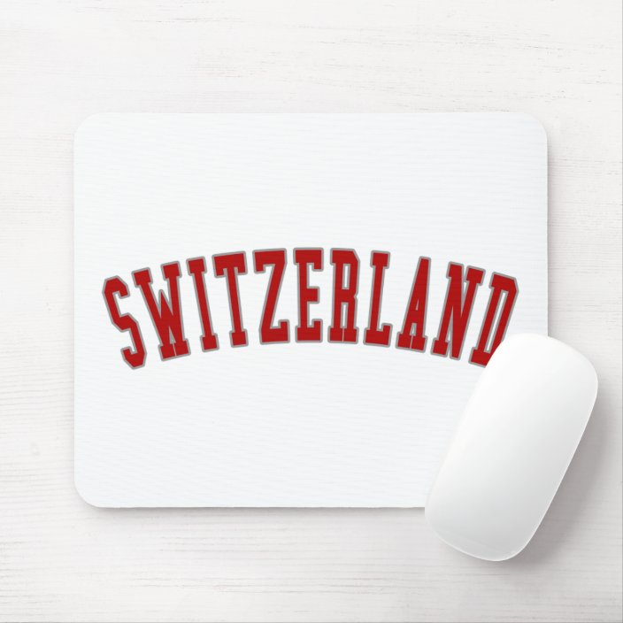 Switzerland Mouse Pad