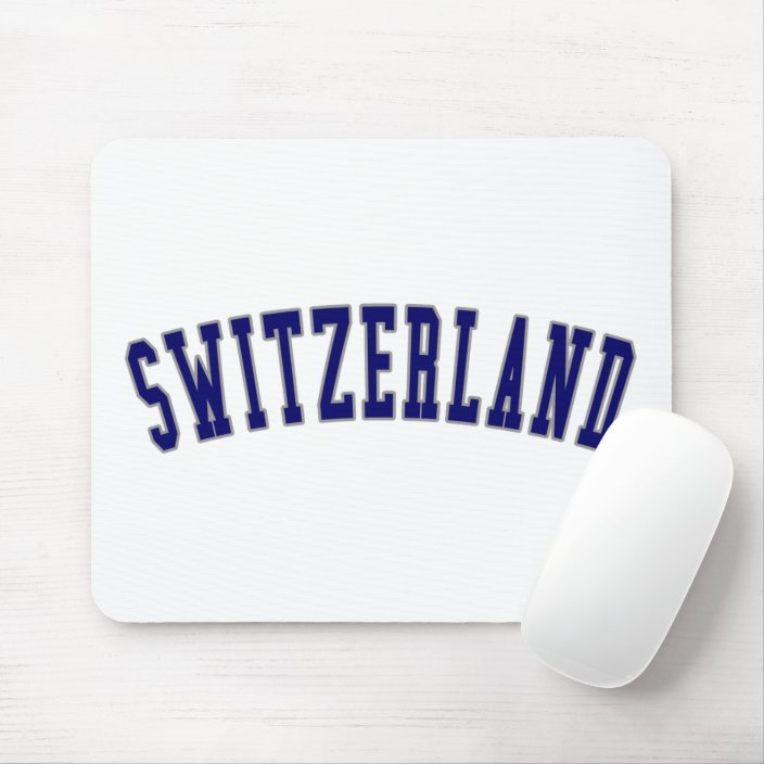 Switzerland Mouse Pad