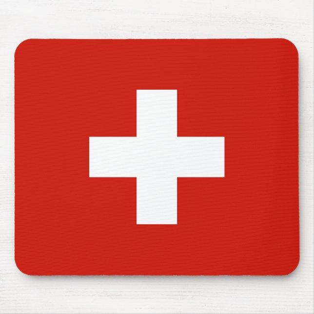 Switzerland Mouse Pad (Front)