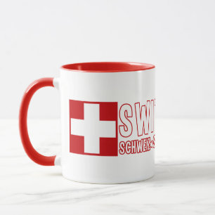 SWITZERLAND mugs – choose style & color