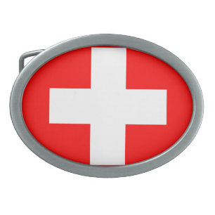 Switzerland Oval Belt Buckle