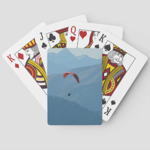 Switzerland Paraglider Poker Cards