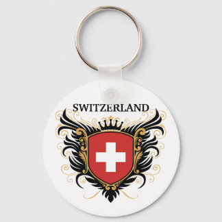 Switzerland [personalize] keychain