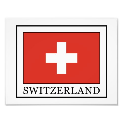 Switzerland Photo Print