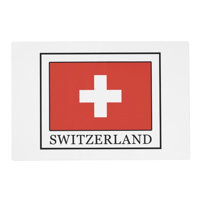 Switzerland Placemat (Front)