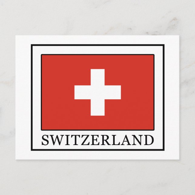 Switzerland Postcard (Front)