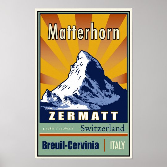 Switzerland Poster | Zazzle.com