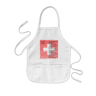 Switzerland - Psalm svizzer Kids' Apron