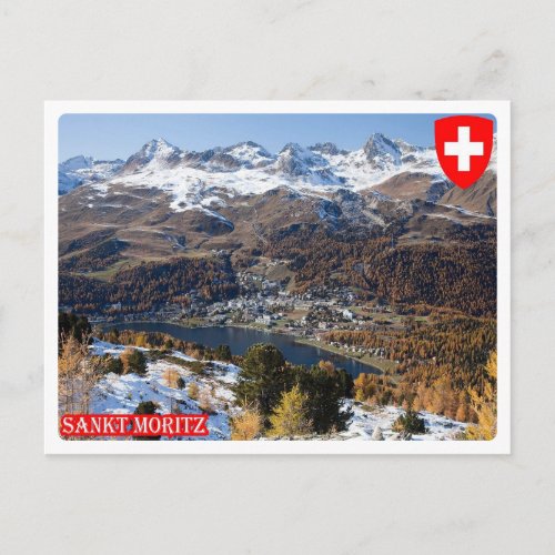Switzerland _ Saint Moritz _ Postcard