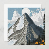 Switzerland Snow Capped Mountain (Front/Back)