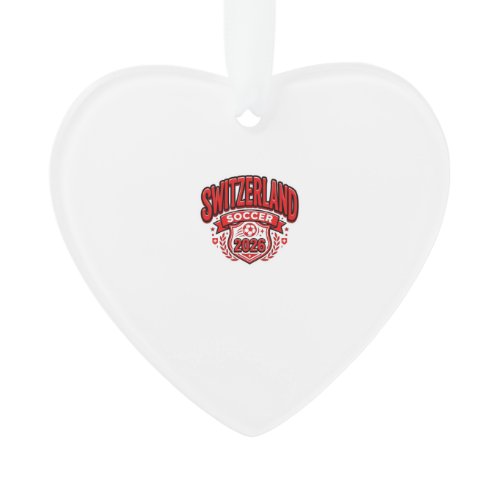 Switzerland Soccer 2026 Soccer Bold Country Typogr Ornament