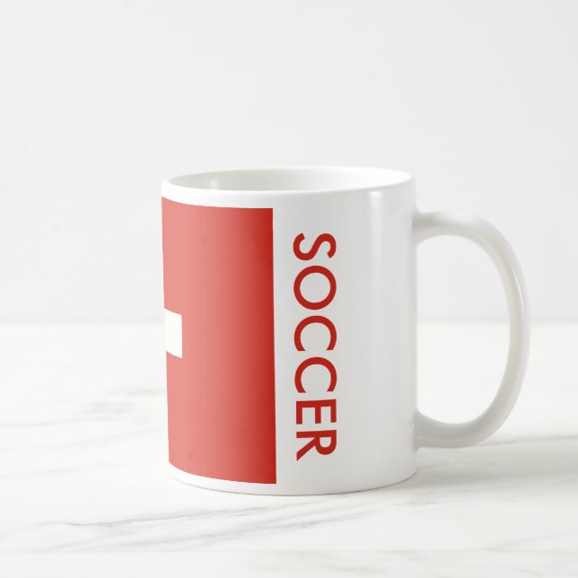 SWITZERLAND SOCCER COFFEE MUG (Right)