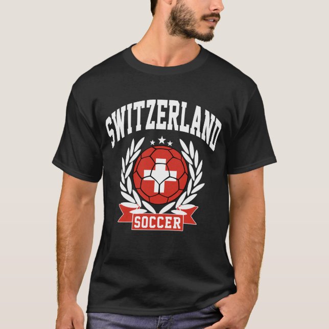 Switzerland Soccer T-Shirt (Front)
