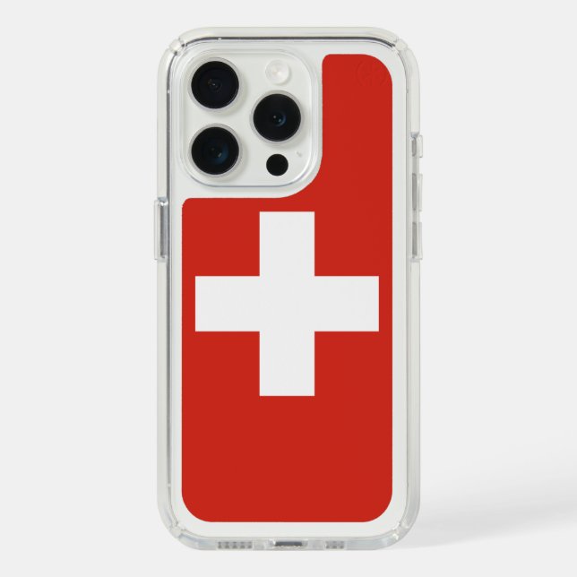 Switzerland Speck iPhone Case (Front (White Titanium))