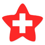 SWITZERLAND STAR STICKER