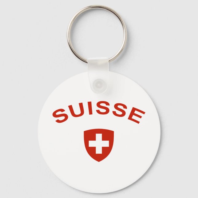 Switzerland Suisse Keychain (Front)