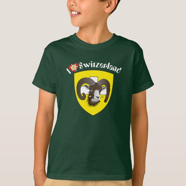 Switzerland Suisse Svizzera Svizra Schaffhausen T-Shirt (Front)