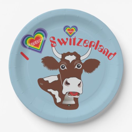 Switzerland _ Suisse _ Svizzera _ Svizra _ Switzer Paper Plates