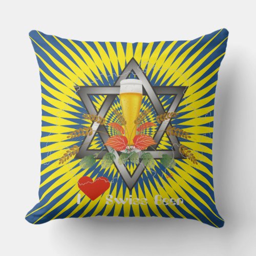 Switzerland _ Suisse _ Svizzera _ Svizra _ Switzer Throw Pillow