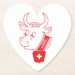 Switzerland Suisse Svizzera Svizra Switzerland Paper Coaster
