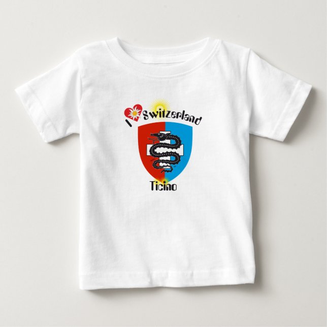 Switzerland Suisse Svizzera Svizra Switzerland T-s Baby T-Shirt (Front)