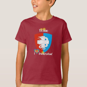 Switzerland Suisse Svizzera Svizra Switzerland T-s T-Shirt