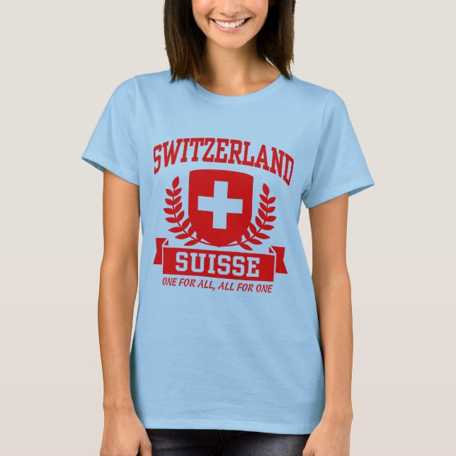 Switzerland Suisse T-Shirt (Front)