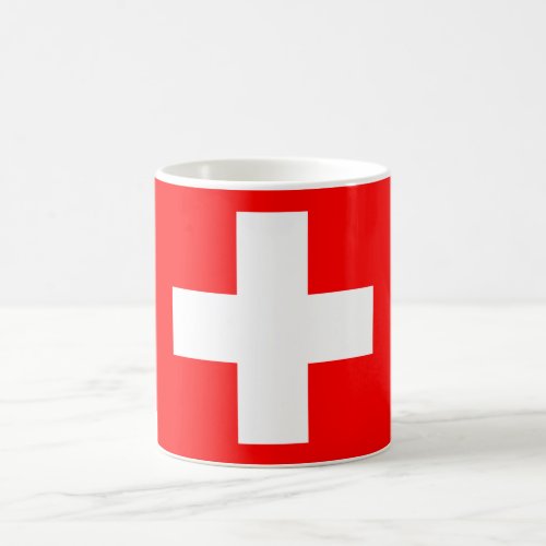 Switzerland Swiss Flag Coffee Mug