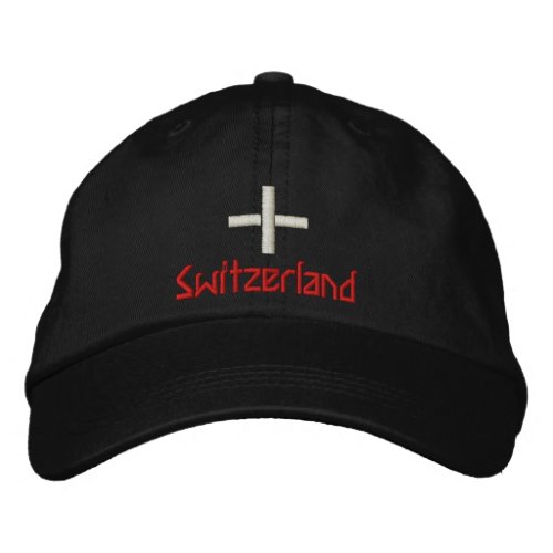 Switzerland  Swiss Flag fashion  Patriots Embroidered Baseball Cap